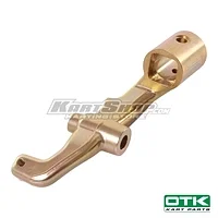 Brake pedal support for rudder pedals, Aluminium