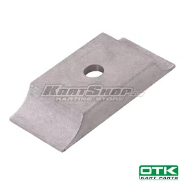 Engine mount bracket, 1 Screw, 92 x 32 mm, Aluminium