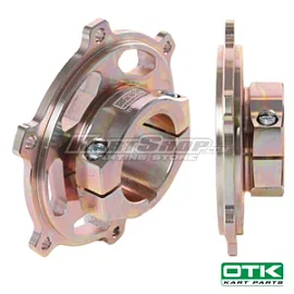 Sprocket Hub, 2 Bolts, Double, Magnesium, D50 mm