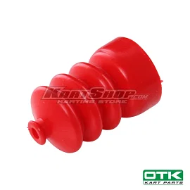Brake pumps dusty rubber cap, BSM, Red