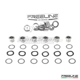 Kit bushing rear brake disk 80 x 180 x 16 mm