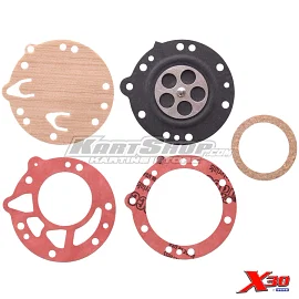 Diaphragm and Gasket set, DG-3-HW, X30