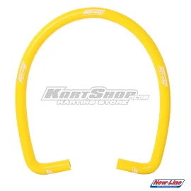 Water Radiator hose, Silicon, 90 degrees, Yellow