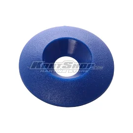 Countersunk washer, Nylon, D30 x 8 mm, Blue