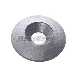 Countersunk washer, Nylon, D30 x 8 mm, Silver