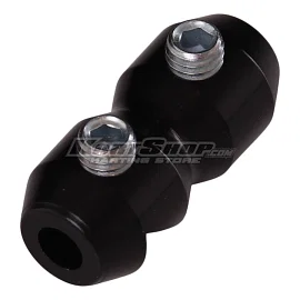 Clamp for accelerator cable, Black