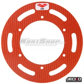 Sprocket Protector, One piece, D220 mm, Orange