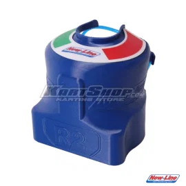 Plastic cylinder cover, Blue, X-30, New Line