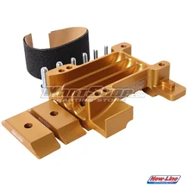 Engine Mount set, Flat, Aluminium, 30 mm