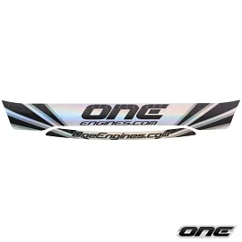 One Engines Visor Stickers, Arai CK-6