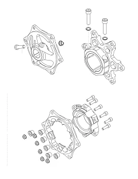 Sprocket hub