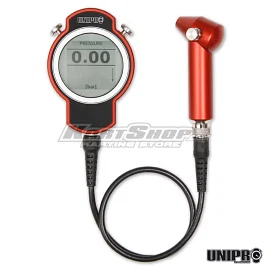 Pressure gauge, UniTire V2, Red